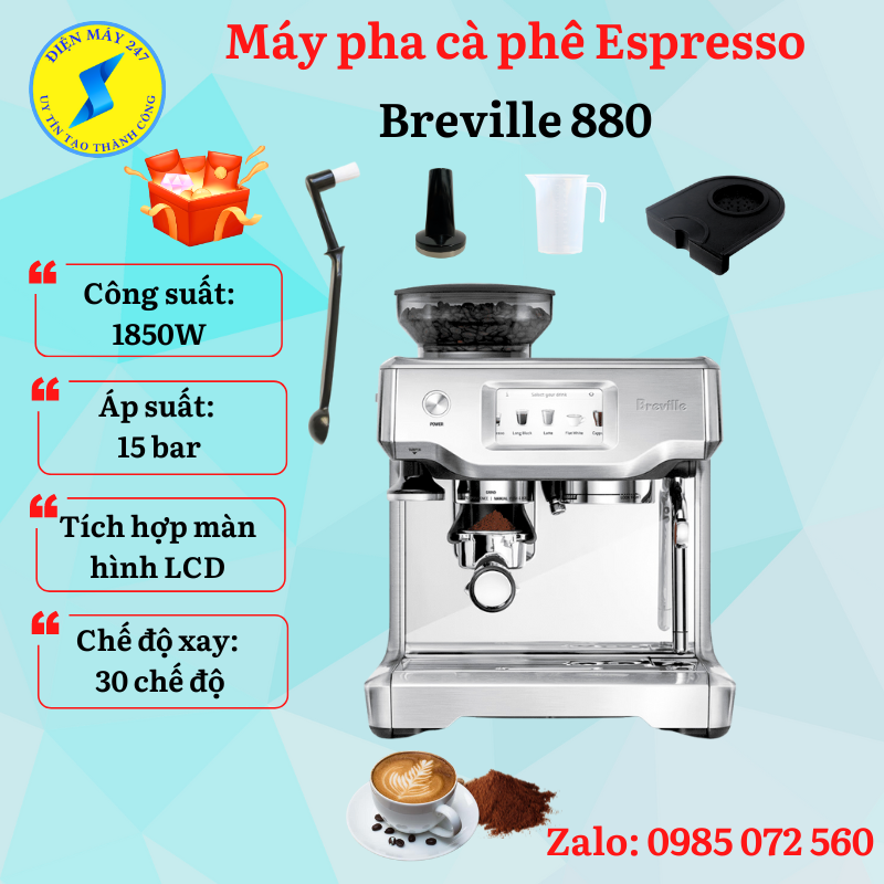Máy pha cà phê Breville 880